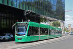 Be 6/8 Combino 310, auf der Linie 2, f�hrt am 20.07.2026 zur Haltestelle Messeplatz. Aufnahme Basel.