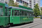 B4S 1472, auf der Linie 6, f�hrt am 20.07.2026 als Drittwagen zur Haltestelle Gewerbeschule. Aufnahme Basel.