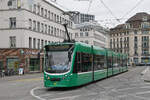 Be 6/8 Combino 310, auf der Linie 1, verl�sst am 17.08.2026 die Haltestelle Markthalle.