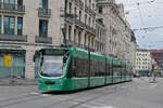 Be 6/8 Combino 317, auf der Linie 2, f�hrt am 17.08.2026 zur Haltestelle Markthalle. Aufnahme Basel.