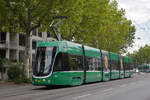 Be 6/8 Flexity 5032, auf der Linie 1, f�hrt am 24.08.2026 zur Haltestelle Sch�tzenhaus. Aufnahme basel.