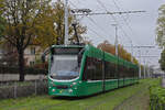 Be 6/8 Combino 324, auf der Linie 2, f�hrt am 19.10.2026 zur Endstation am Eglisee.