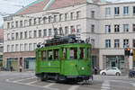 Ce 2/2 126, f�hrt am 16.10.2026 auf einer Extrafahrt Richtung Haltestelle Bahnhof SBB. Aufnahme Basel.