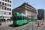Be 4/6S 672 am Aeschenplatz am 29.06.2012