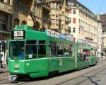 Be 4/6  662 auf der Linie 16 in den Strassen von Basel am 13.09.2006