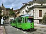 BVB Be 4/6 650 + 642 auf dem Steinenberg (20. August 2004).