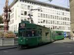 BVB - Be 4/8 679 unterwegs auf der Linie 16 in Basel am 24.09.2014