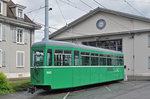 B 1443 wartet auf dem Hof des Depots Dreispitz auf den Abbruch.