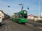 BVB Basel Be 4/6 S Guggummere 684 am 23.03.17 in Basel auf der Mittleren Brücke