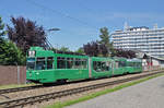 Be 4/6S 680 zusammen mit dem B4S 1506, auf der Linie 14, fahren zur Haltestelle Kästeli.