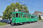 Be 2/2 190 zusammen mit dem B3 1303 gehen auf eine Extrafahrt.