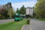 BVB: BASLER-STRASSENBAHN  Noch stehen die Be 4/4 aus den Jahren 1986 bis 1987 im täglichen Einsatz.