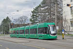 Be 6/8 Flexity 5036, auf der Linie 8, bedient die Haltestelle CIBA.