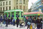 Basel Fasnacht 2005 Nach dem Ausfall der Combinos Vorschläge für Ersatz-Fahrzeuge beim großen Fasnachts-Umzug (Cortège)