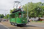 Am 22.05.2022 fand die Tramparade der BVB zum Anlass  175 Jahre Schweizer Eisenbahnen  statt.