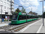 BVB - Be 6/8 313 unterwegs in Pratteln am 09.05.2022