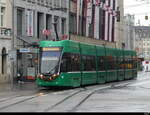 BVB - Be 6/8 5033 unterwegs in der Stadt Basel am 04.12.2022