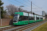 Be 6/8 Flexity 5026, auf der Linie 14, fährt am 07.03.2023 zur Haltestelle Kästeli.