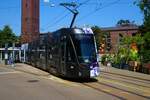 BVB Basel Bombardier Flexity Be6/8 Wagen 5011 am 11.07.23 in Basel