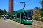 BVB Basel Bombardier Flexity Be6/8 Wagen 5015 am 11.07.23 in Basel