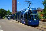 BVB Basel Bombardier Flexity Be6/8 Wagen 5040 am 11.07.23 in Basel