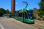 BVB Basel Bombardier Flexity Be6/8 Wagen 5017 am 11.07.23 in Basel