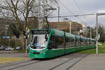 Be 6/8 Combino 307, auf der Linie 14, fährt am 08.03.2024 bei der Haltestelle St.