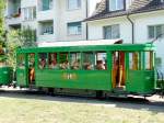 Oldtimer Strassenbahnwagen Basel C 1193 unterwegs in Riehen am 10.08.2008