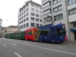 Bereits am Auffahrtstag gilt es Ernst fr das neue FCB Tram.