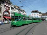 BVB - Tram Be 4/4 497 unterwegs auf der Linie 15 am 29.04.2010