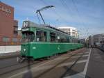 Selten zu sehen, eine Dwag Dpooeltraktion in der Stadt Basel.