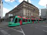 Combino mit der Betriebsnummer 314 auf der Linie 3 in Basel. Aufnahme: 28.05.2011.