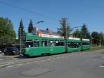 Be 4/6 S mit der Betriebsnummer 679 fhrt zur Endstation auf dem Bruderholz.Aufnahme stammt vom 31.08.2011.