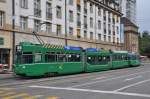 Be 4/6S mit der Betriebsnummer 659 und der B4 1465 in der Schlaufe am Badischen Bahnhof auf der Linie 2.