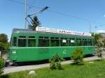 BVB - Tram Be 4/4 468  unterwegs auf der Linie 3 am 04.05.2012