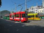 Be 4/4 mit der Betriebsnummer 495 und der Tango 160 am Bahnhof SBB.