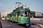 Basel BVB Tramlinie 7 (Be 2/2 192 (SIG/BBC 1927)) Margarethenstrasse am 29.