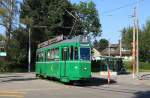 Basel Tw 465, Rehhagstrasse Ecke Bruderholzallee, 24.07.2012.