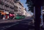 Basel BVB Tram 4 (Be 4/4 402) Centralbahnstrasse am 29.