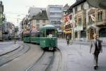 Basel BVB Tram 4 (B 1333 + GT6) Barf�sserplatz am 29.