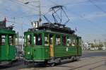 Mit dem Be 2/2 47  Anggebliemli  aus dem Jahre 1900 finden Publikumsfahrten durch die Stadt Basel statt.