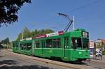 Be 4/6 S 674 auf der Linie 16 steht an der Endstation auf dem Bruderholz.