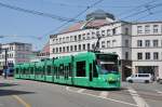 Be 6/8 Combino 309 auf der Linie 8 kurz vor der Haltestelle Bahnhof SBB.