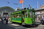 Be 2/2 163 auf einer Extrafahrt am Bahnhof SBB.