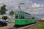 Be 4/4 464 zusammen mit dem B 1479 S auf der Linie 16 fahren zur Endstation beim M-Parc.