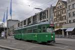 Be 4/6 Düwag 629 unterwegs mit der Fahrschule am Aeschenplatz.