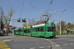 Be 4/6 S 660 zusammen mit dem B 1450 auf der Linie 6 fahren zur Haltestelle Morgartenring.