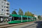 Meine erste fahrt mit dem Be 6/8 Flexity nach der Ausbildung.