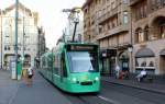 Basel BVB Tram 6 (Siemens Be 6/8 313) Marktplatz am 4.