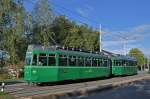 Wohl eines der letzten Bilder vom Be 4/4 461 zusammen mit dem B 1464 S auf dem Bruderholz.